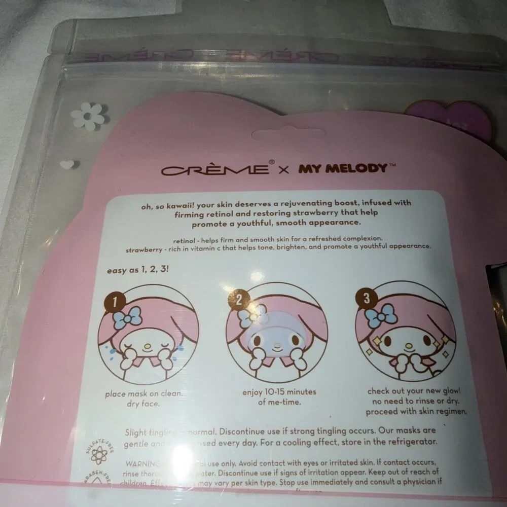 Hello Kitty Premium Plush Blender Duo Creme Shop MakeupSponge, Lip Stain,ETC New